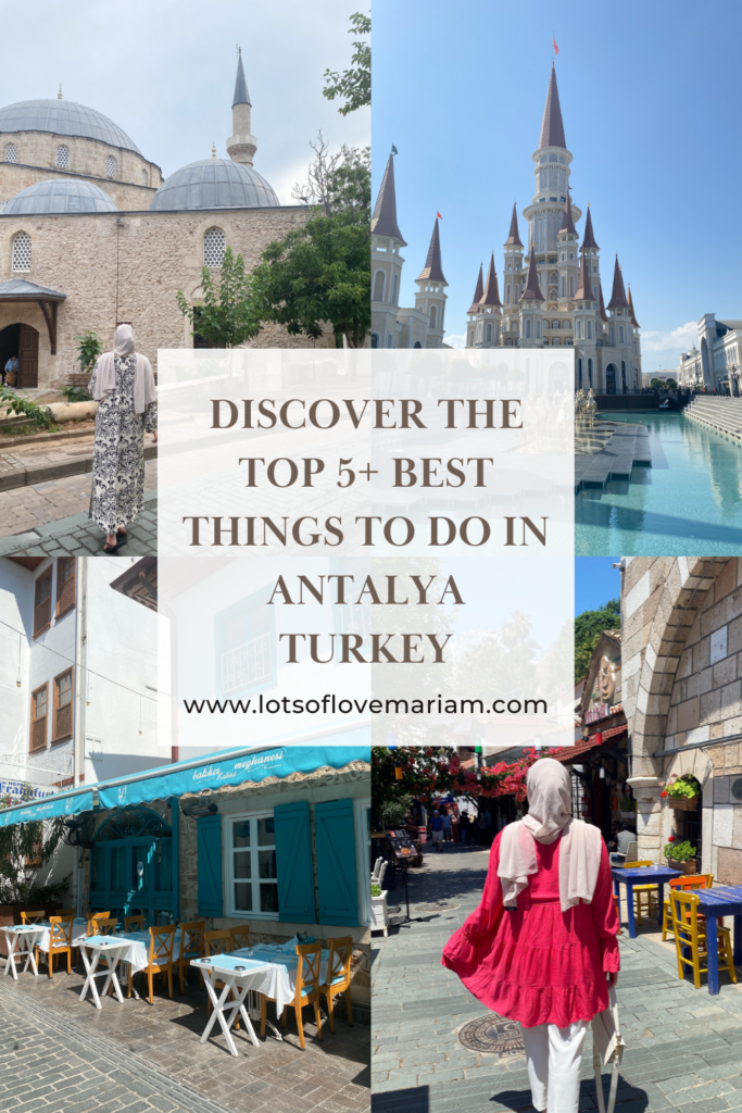 best things to do in antalya turkey
