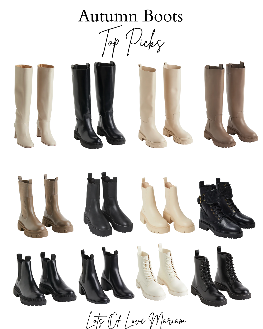 20+ Stylish Autumn Boots 2022 — Lots of Love Mariam