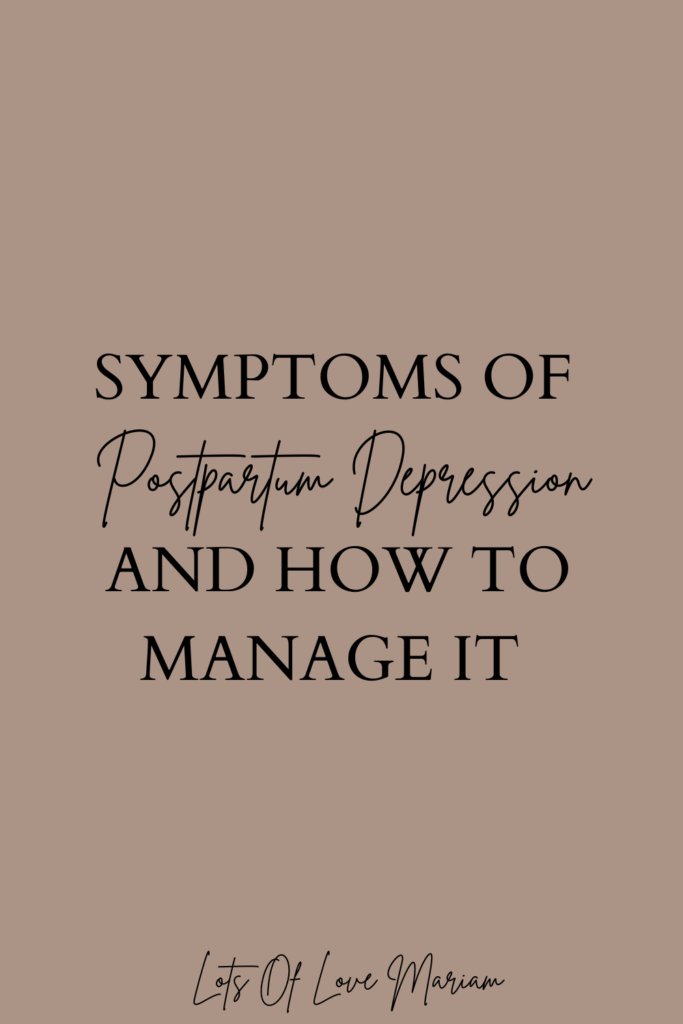 can men get postpartum depression