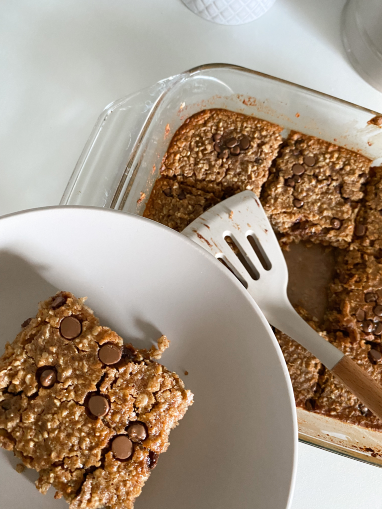 healthy baked oats
