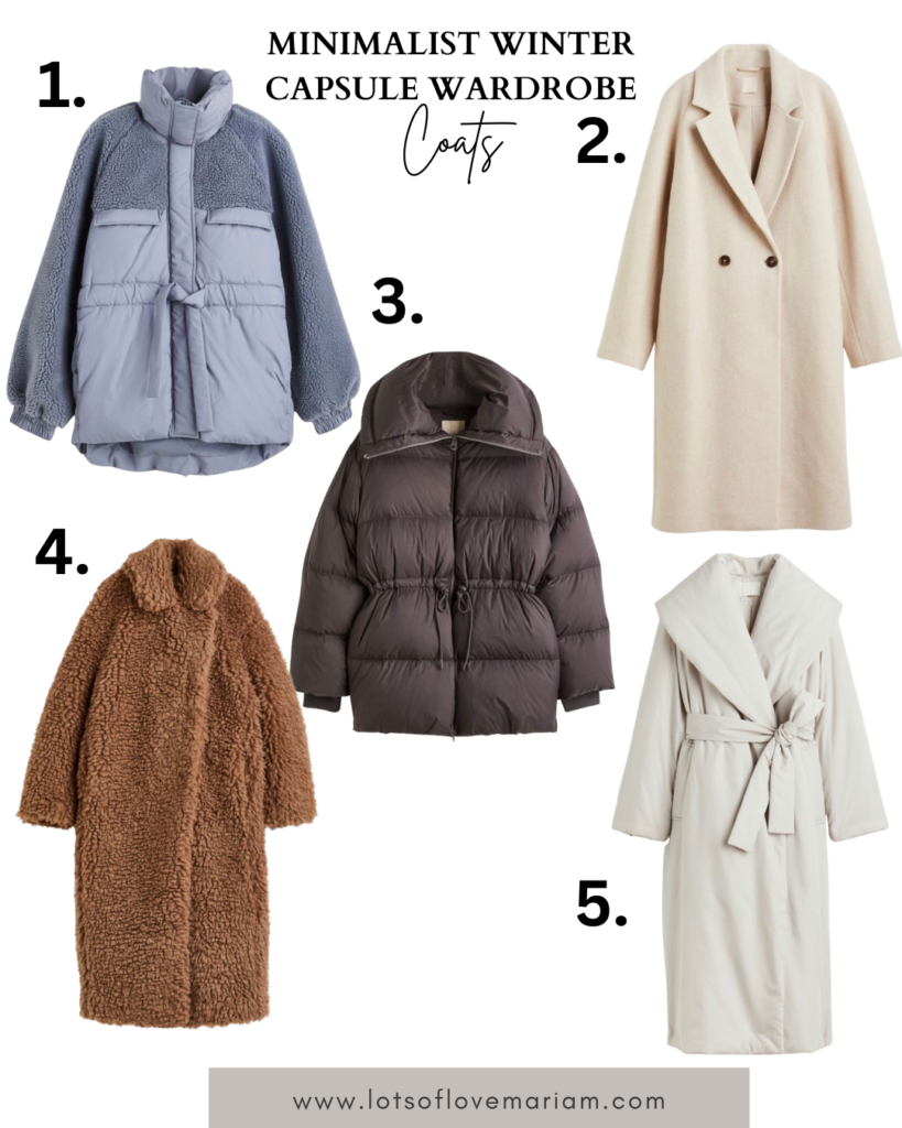 how to create a winter capsule wardrobe