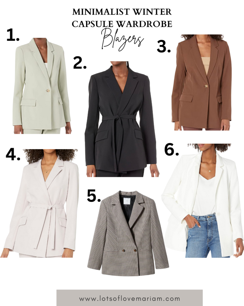 minimalist capsule wardrobe list