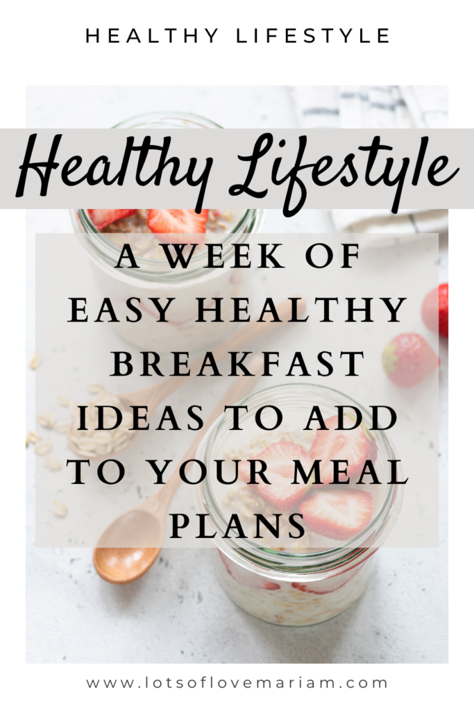 quick healthy breakfast ideas on the go