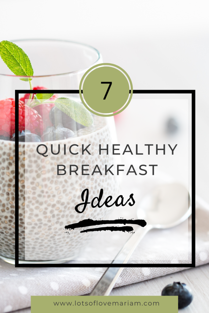 simple healthy breakfast ideas