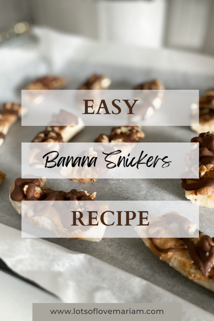 banana snickers recipe