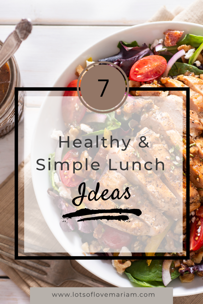 healthy simple lunch ideas