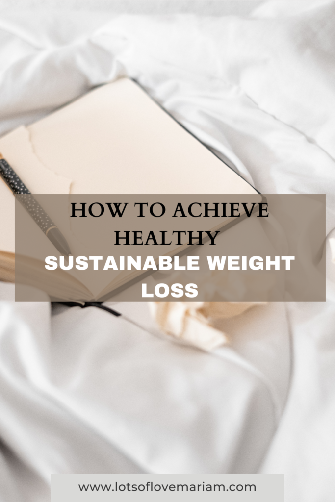 long term sustainable weight loss