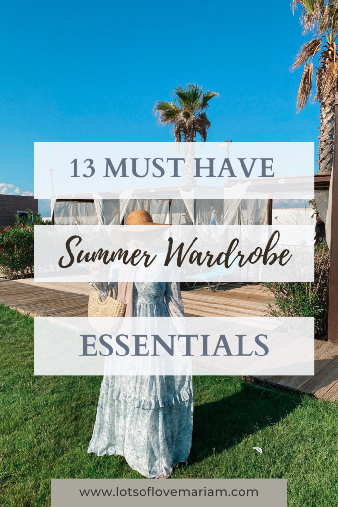 summer wardrobe essentials