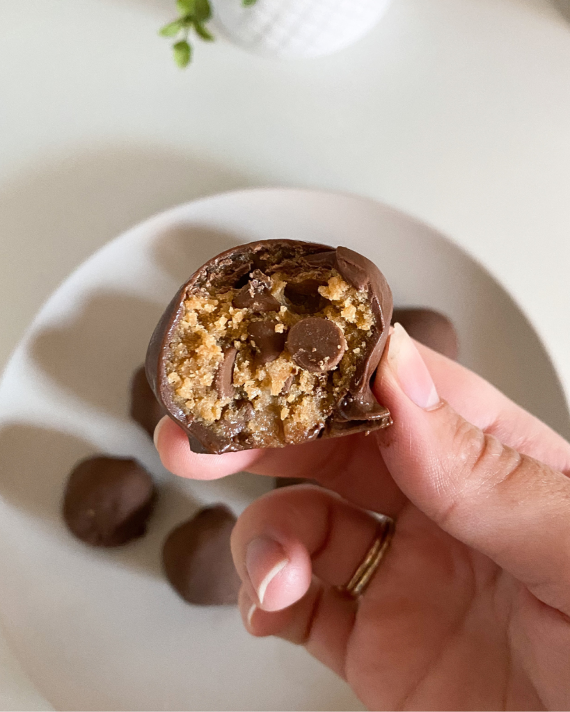 healthy cookie dough balls