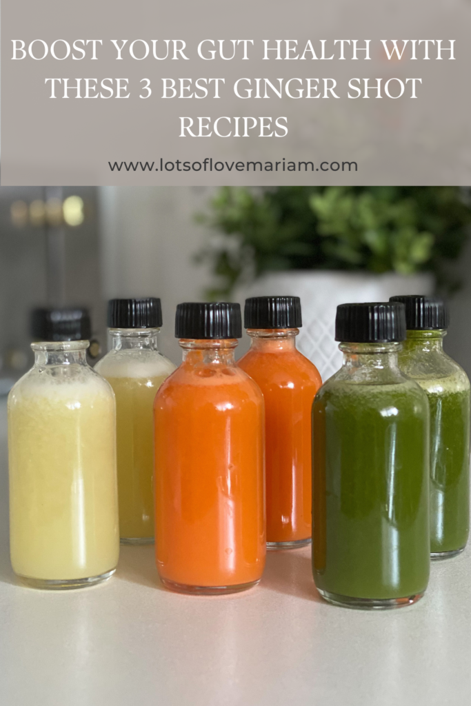 lemon ginger shots recipe