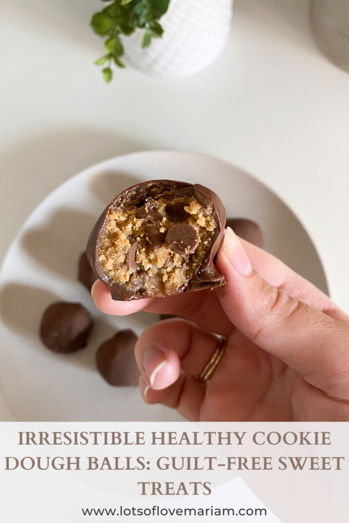 no bake cookie dough balls