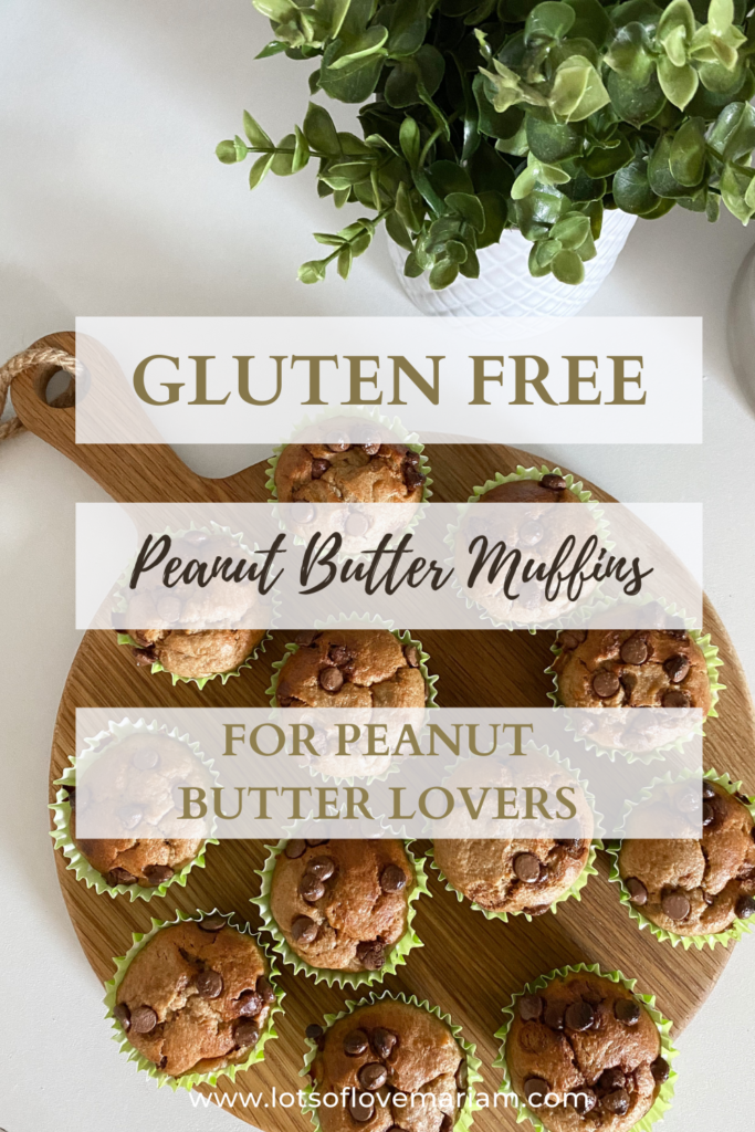 gluten free peanut butter muffins