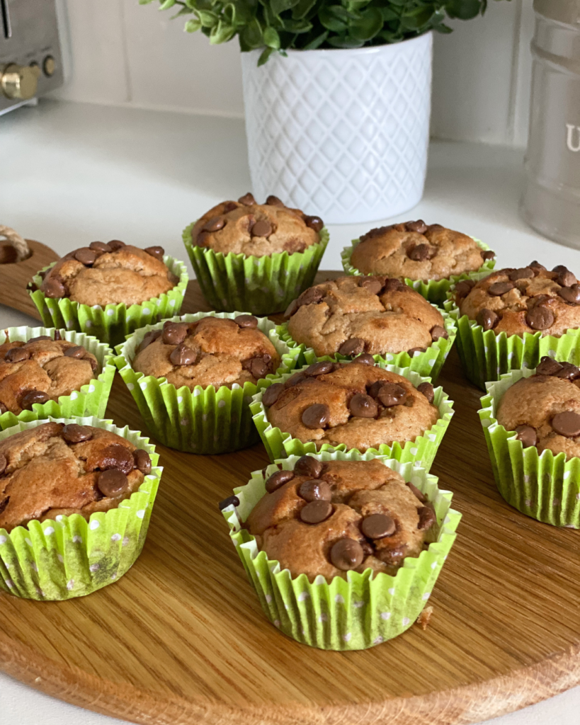 gluten-free peanut butter muffins