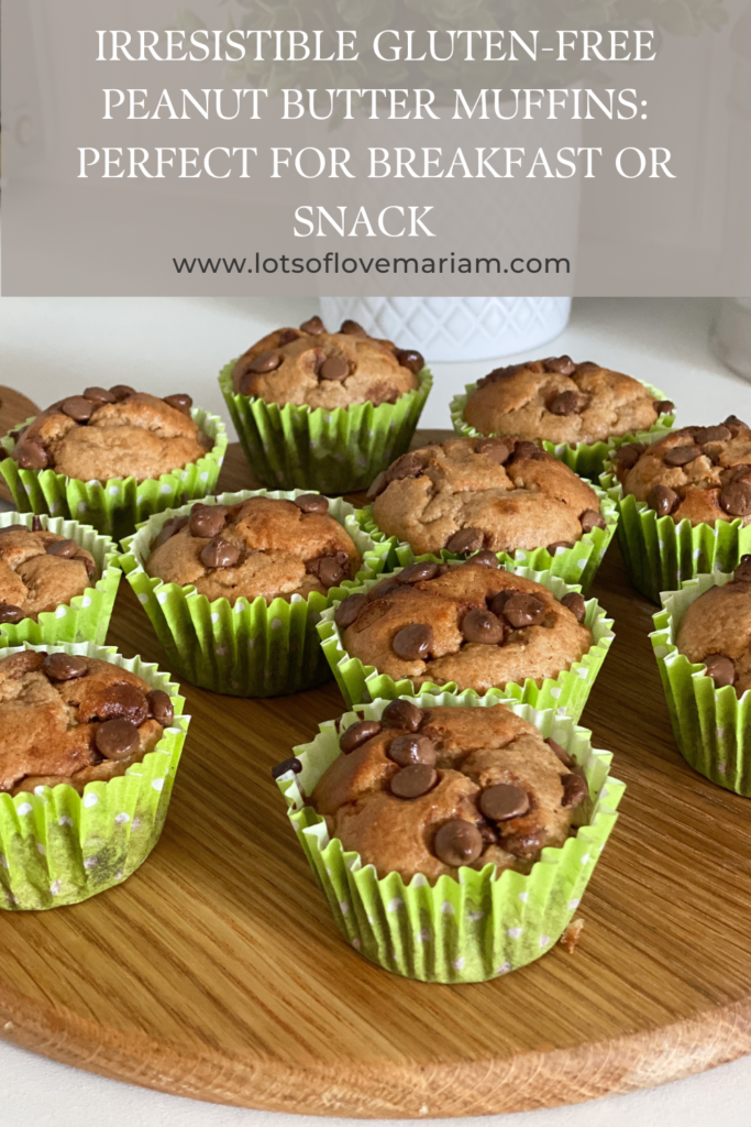 healthy peanut butter muffins