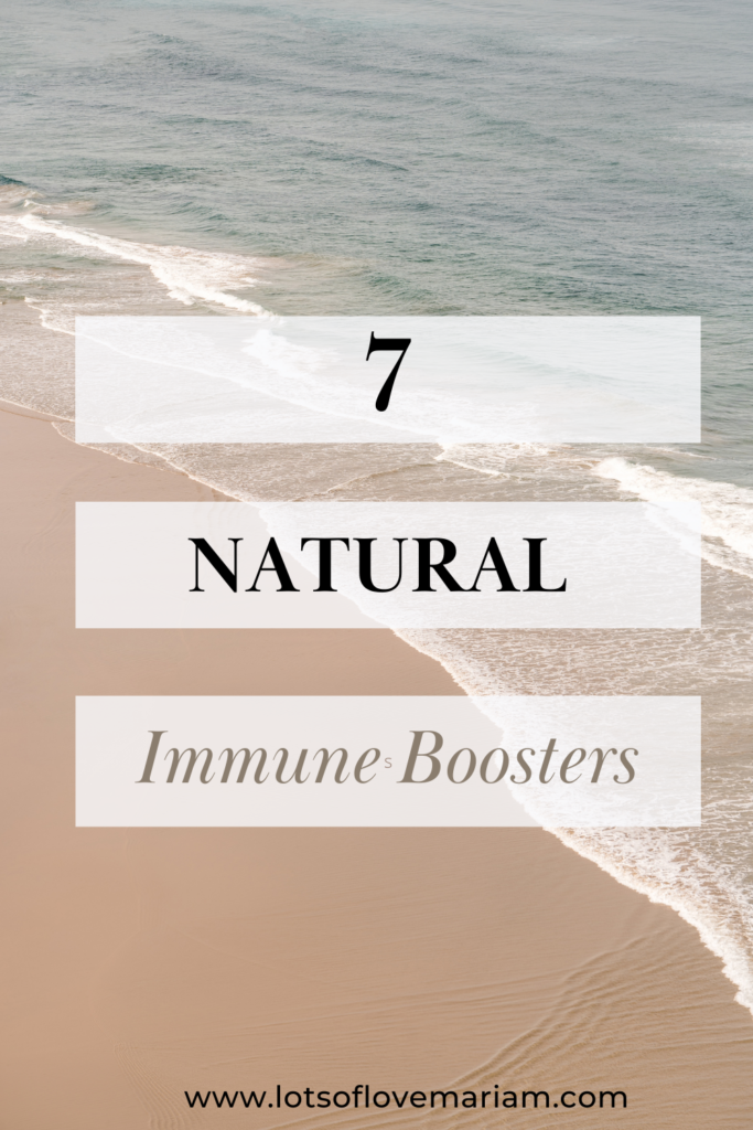 how to boost your immune system