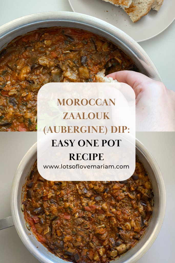 moroccan aubergine dip