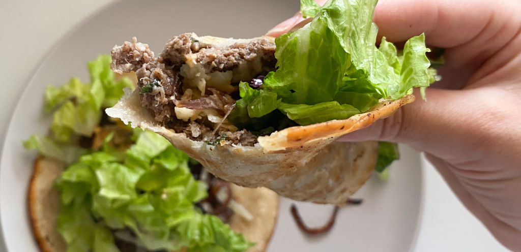 burger tacos recipe