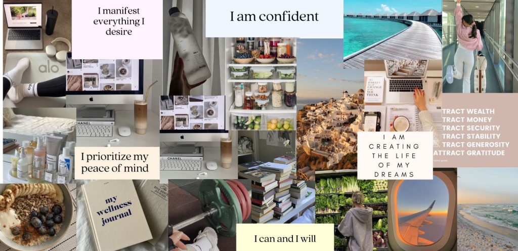 how to create a vision board on canva
