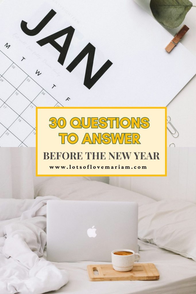 reflections on new year