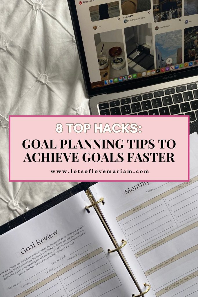best goal planners