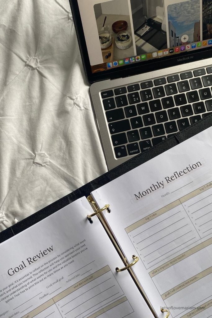 goal setting planner