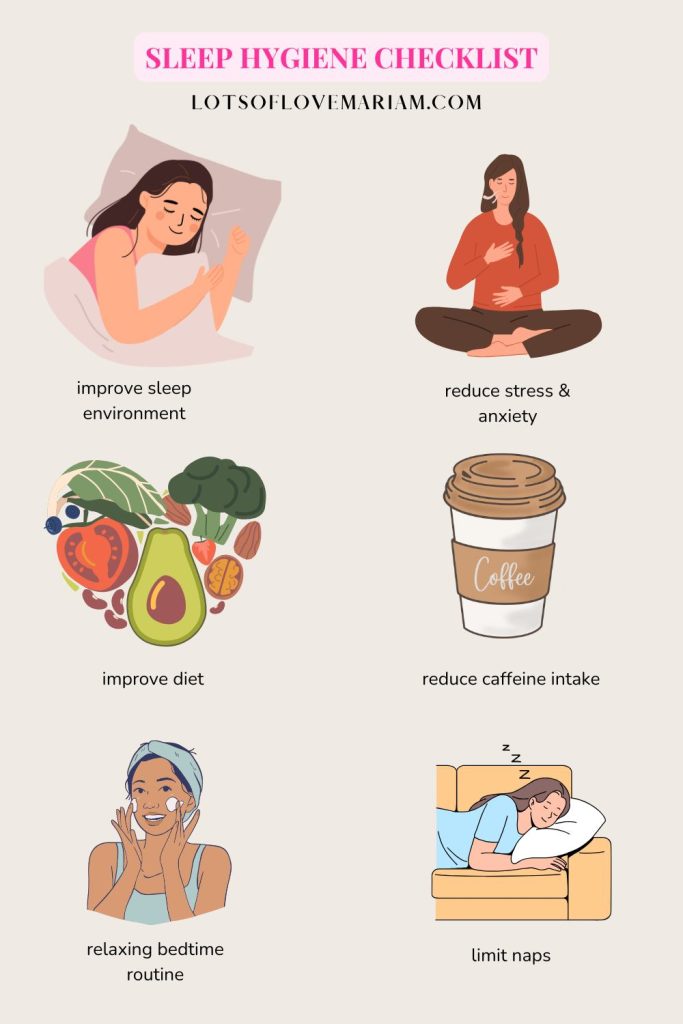 tips for better sleep