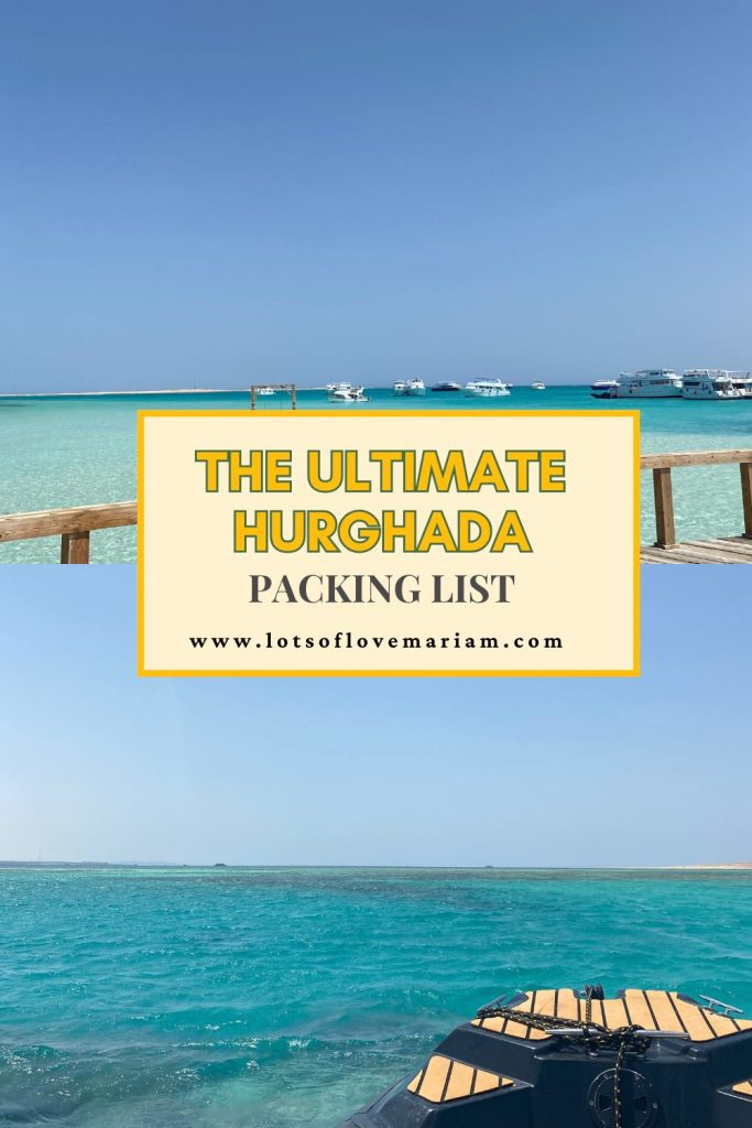 what to pack for egypt