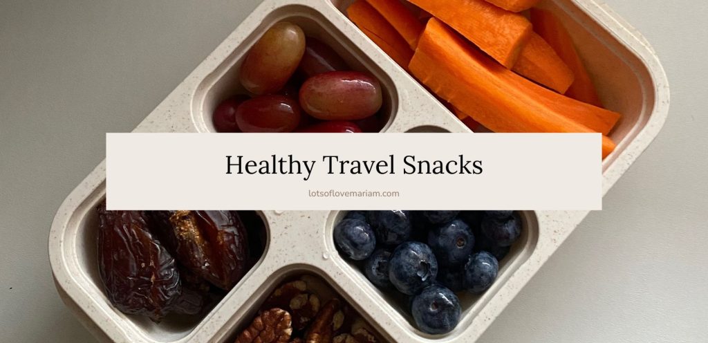 healthy travel snacks for plane