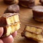 chocolate banana peanut butter bites