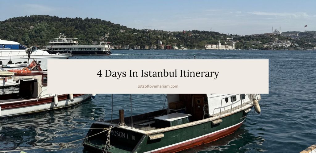 4 days istanbul