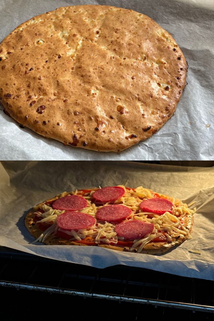 high protein cottage cheese pizza crust