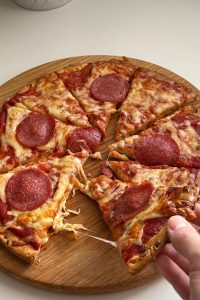 cottage cheese pizza crust