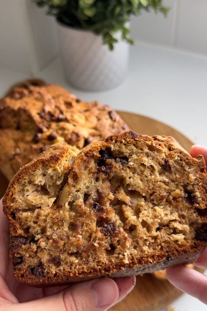moist brown butter banana bread