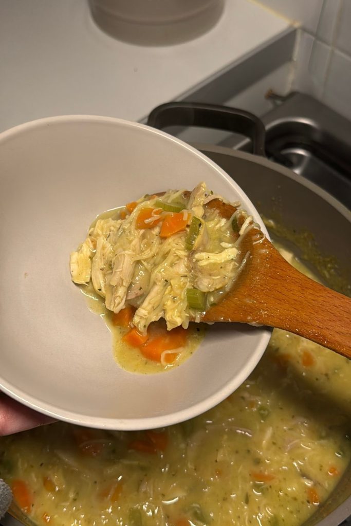 creamy chicken soup recipe