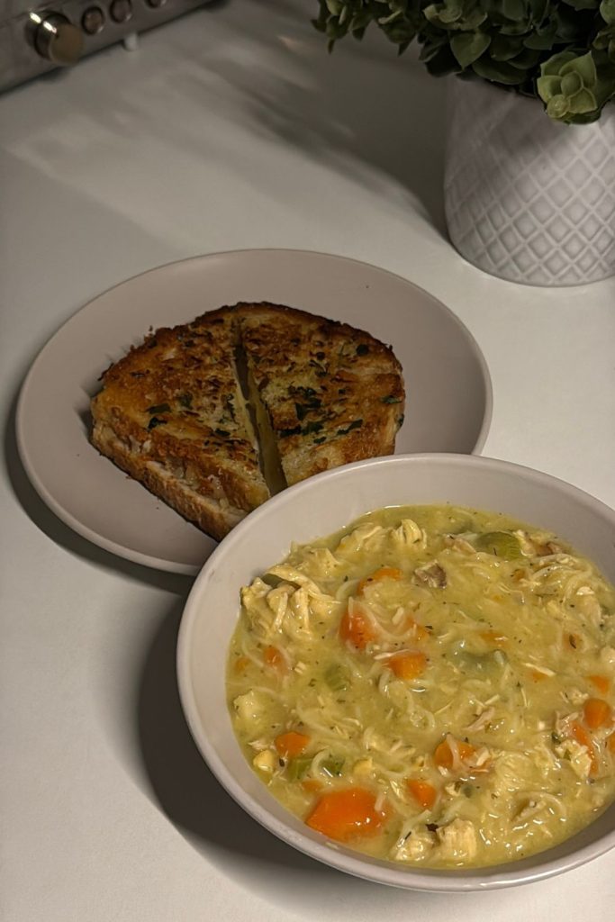 easy creamy chicken soup