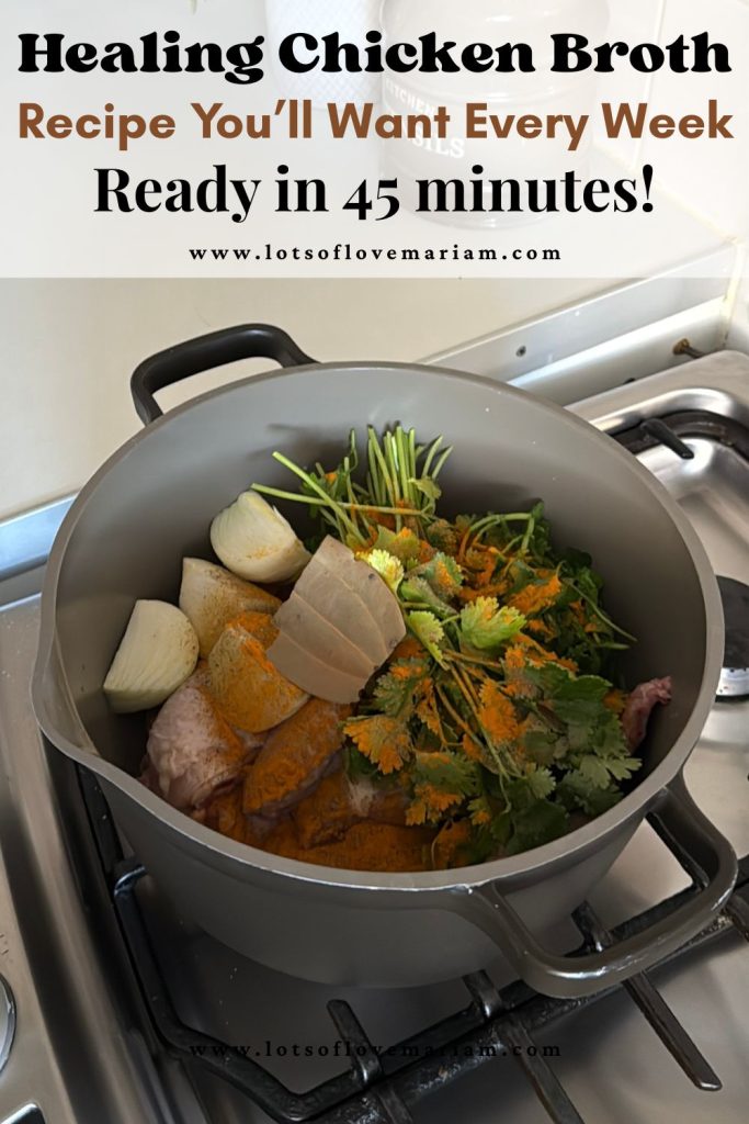easy homemade chicken broth