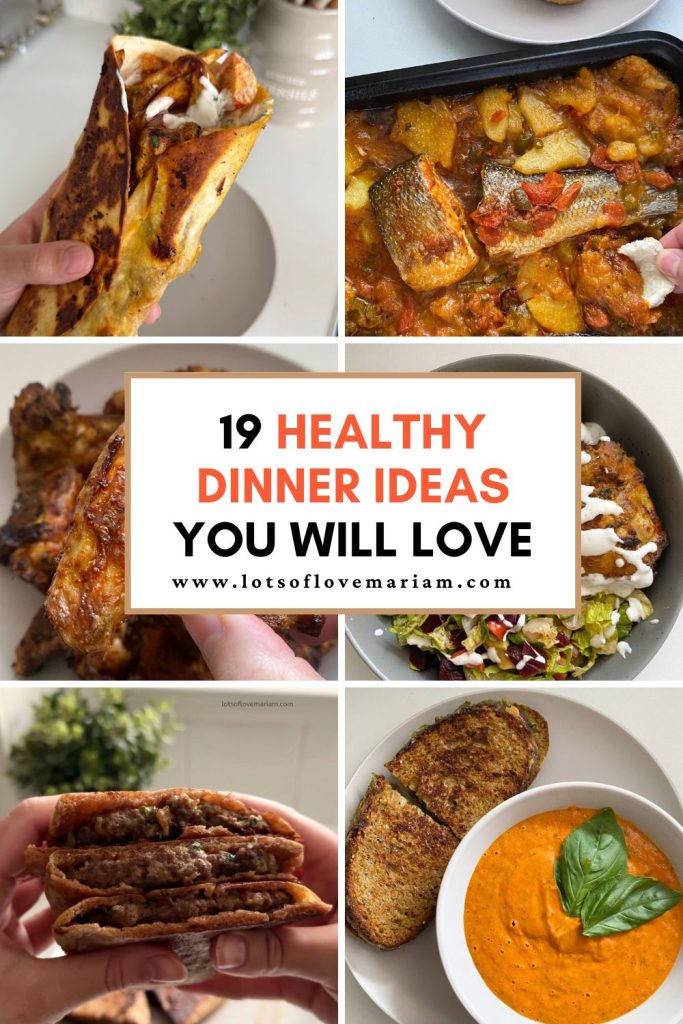 healthy dinner ideas for family