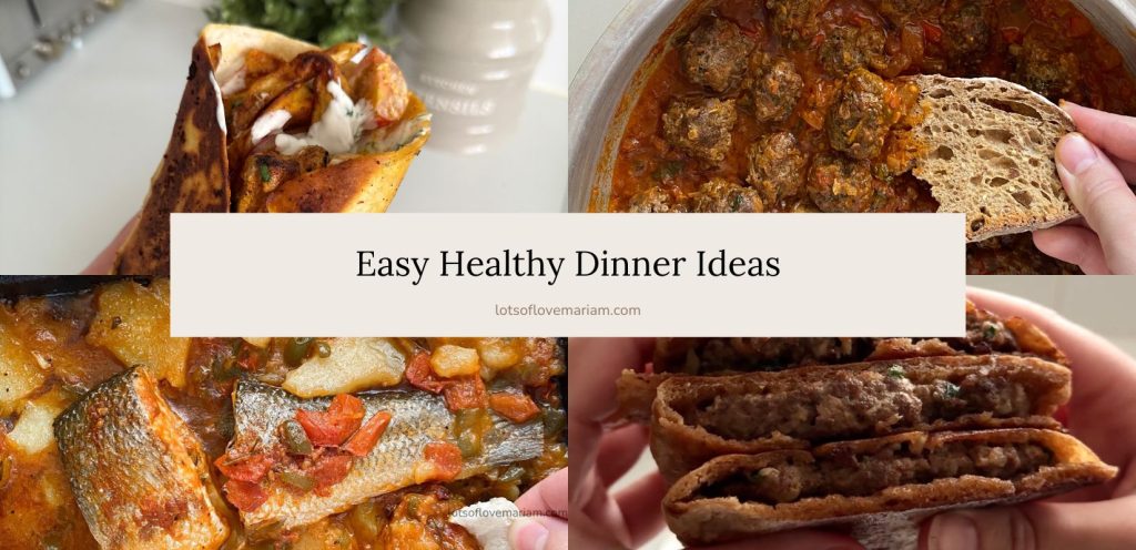 quick easy healthy dinner ideas