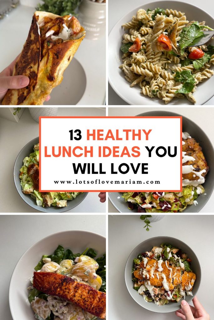 quick easy healthy lunch