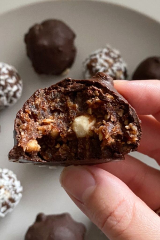 no bake snacks healthy no bake brownie bites