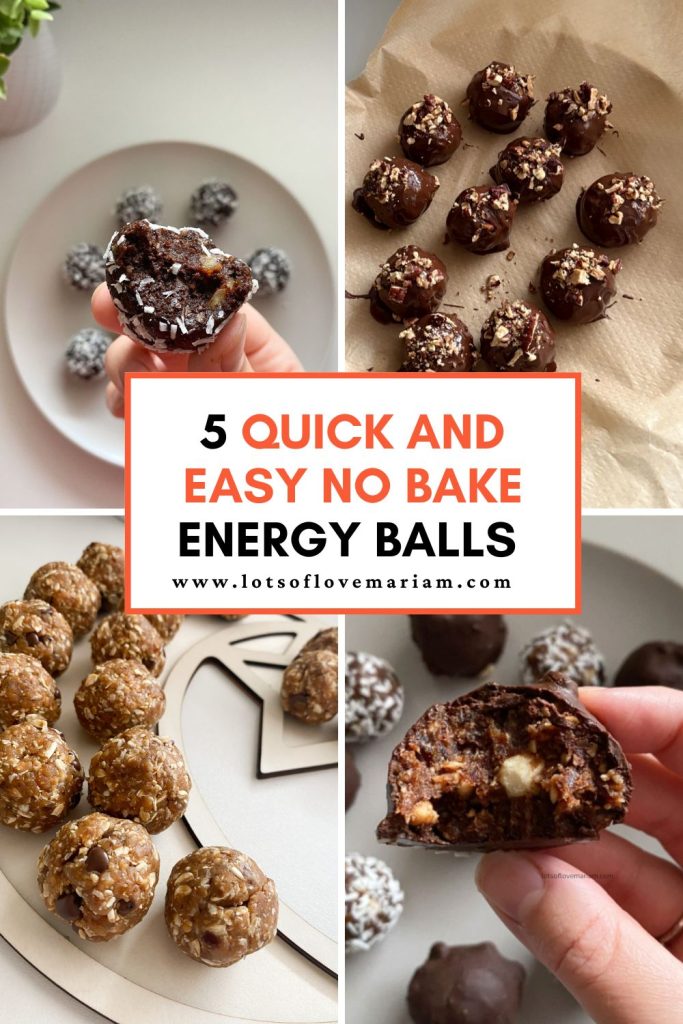 no bake energy balls recipe