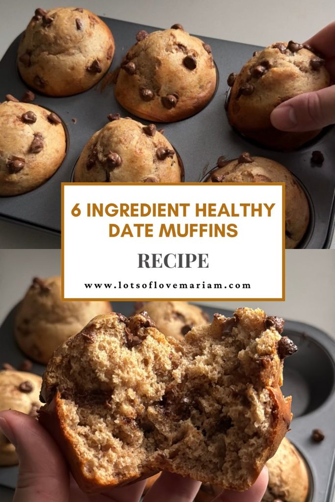 date muffins baking with dates