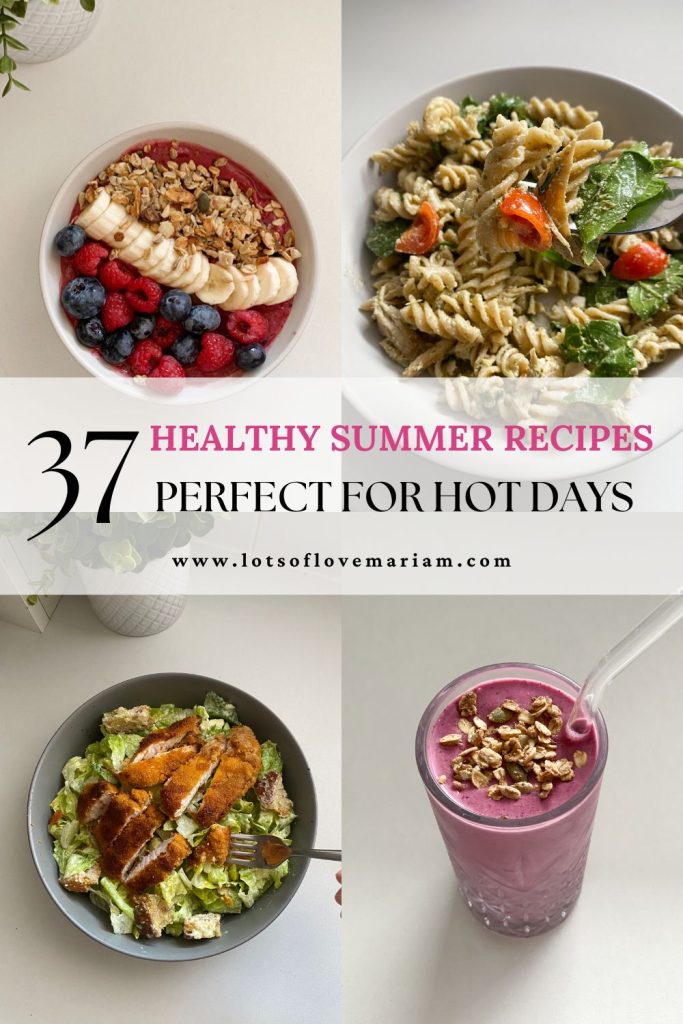 healthy summer meals