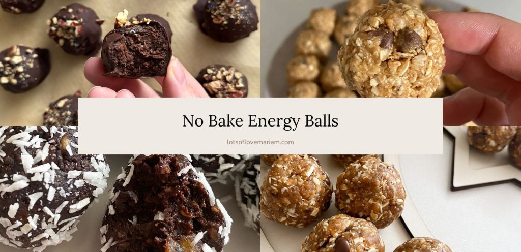no bake energy balls