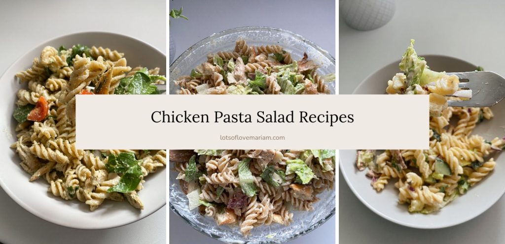 chicken pasta salad recipes easy chicken pasta salad recipes