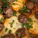 shakshuka with meatballs