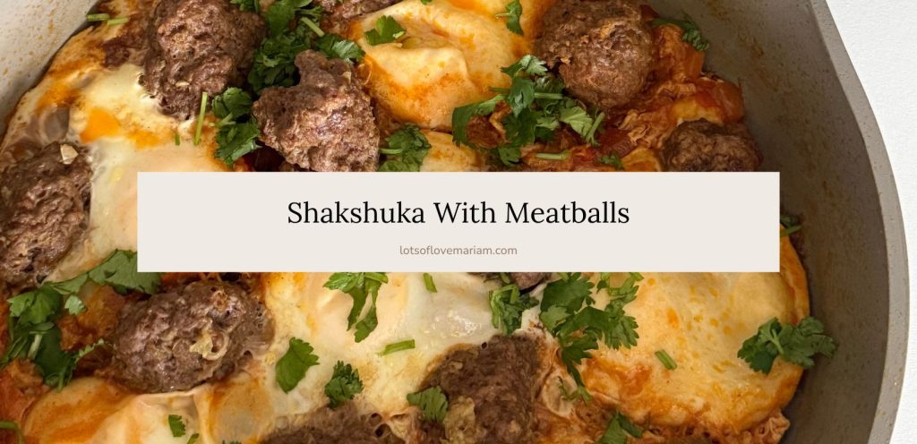 shakshuka with meatballs shakshuka with meatballs
