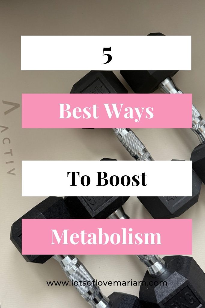 natural ways to boost metabolism